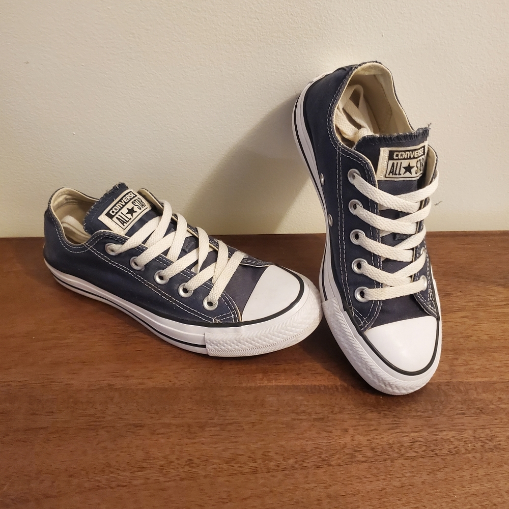 Navy Blue Converse